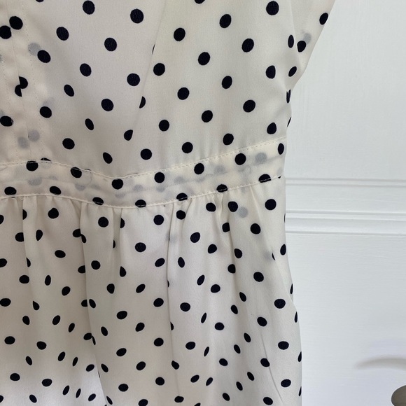 J.Crew Navy Polkadot Cami Dress 00 - Picture 4 of 6